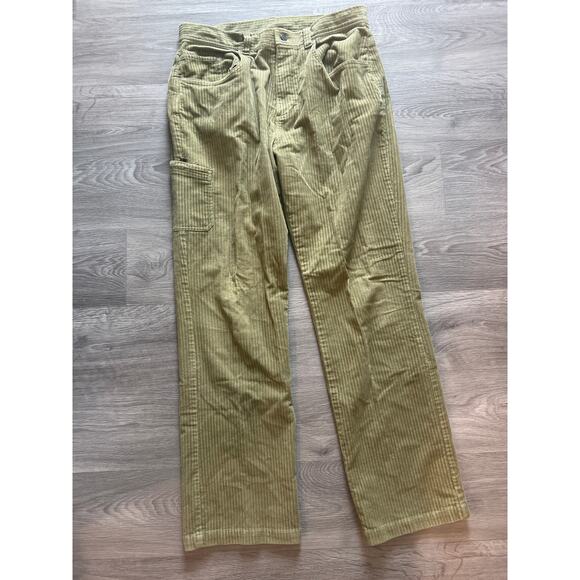 Cloudveil size 34 green corduroy men’s pants - Picture 1 of 6